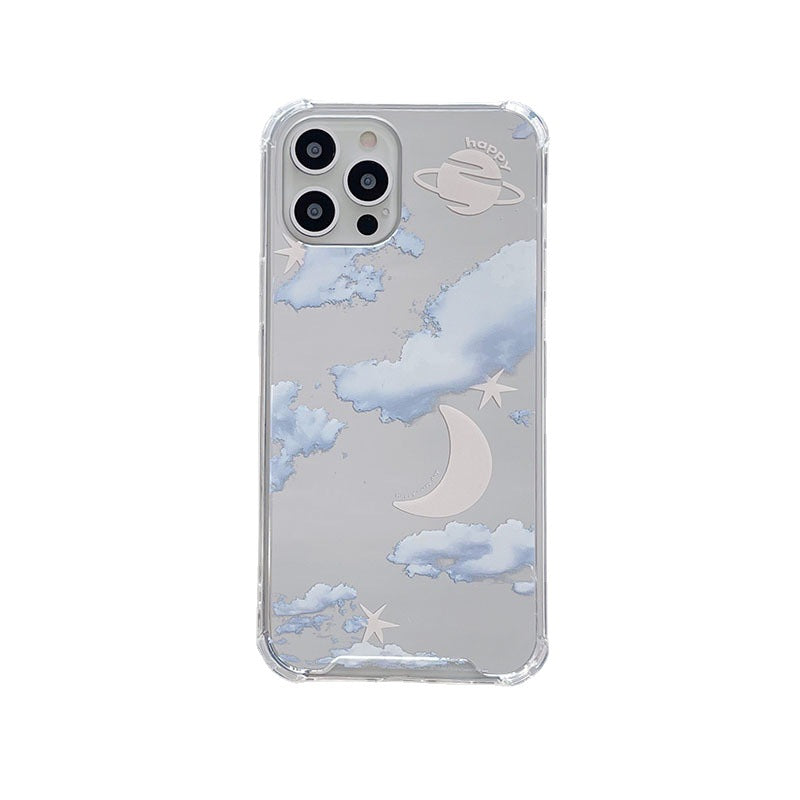 Planet Cloud Mirror Phone Case Cover